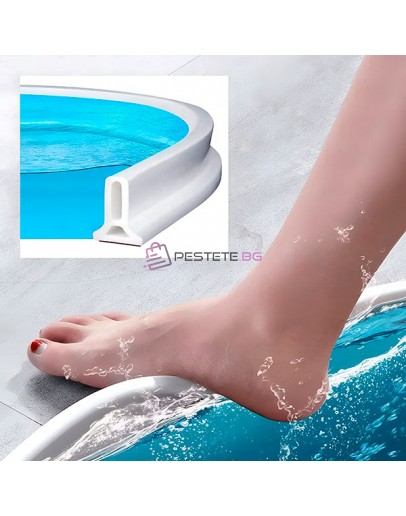 Силиконова душ преграда 2 метра самозалепваща